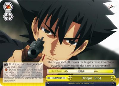 Origin Shot card image