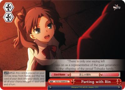 Parting with Rin card image