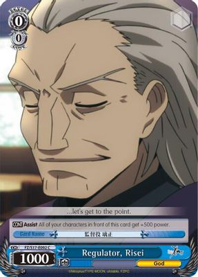 Regulator, Risei card image