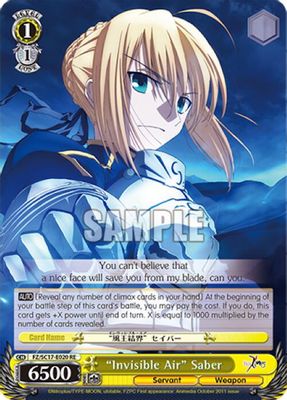 "Invisible Air" Saber card image