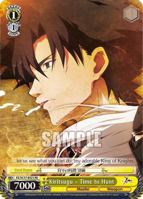 Kiritsugu - Time to Hunt card image