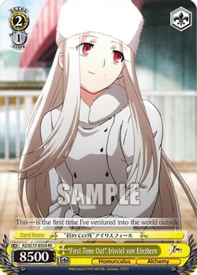"First Time Out" Irisviel von Einzbern card image