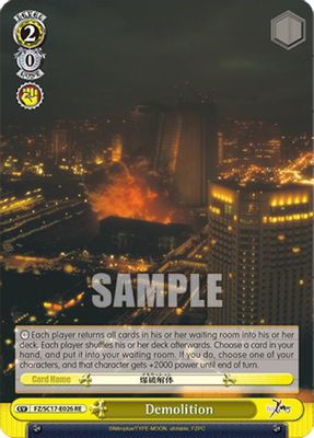 Demolition card image