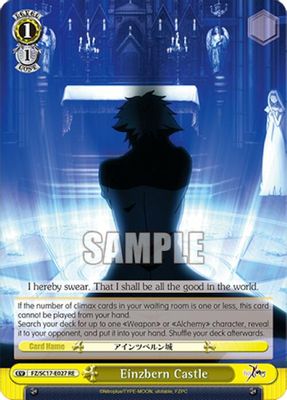 Einzbern Castle card image