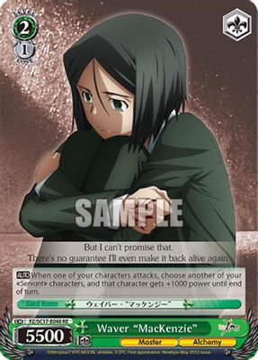 Waver "MacKenzie" card image