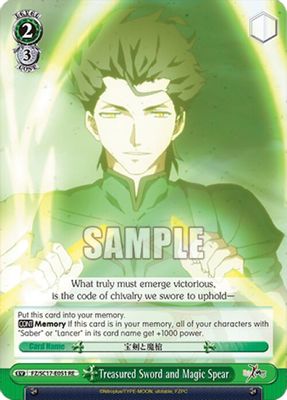 Treasured Sword and Magic Spear card image