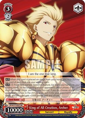 King of All Creation, Archer card image
