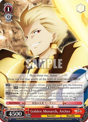 Golden Monarch, Archer card image