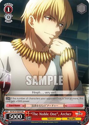 "The Noble One", Archer card image