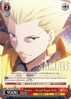 Archer - Proud Royal Path card image