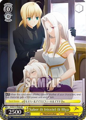 Saber & Irisviel & Ilya