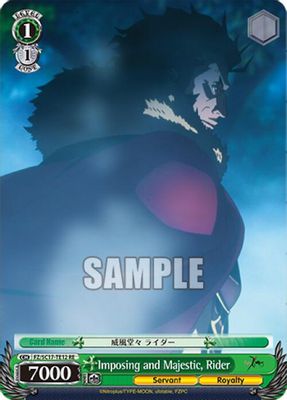 Imposing and Majestic, Rider card image