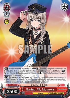 Baring All, Momoka card image