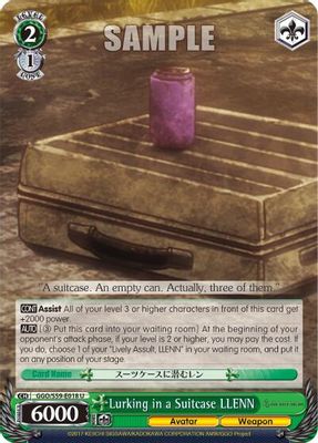 Lurking in a Suitcase LLENN card image
