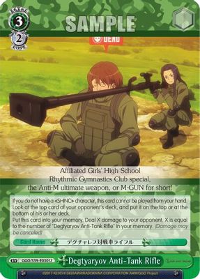 Degtyaryov Anti-Tank Rifle card image