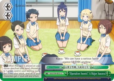 "Operation Sweets" A Major Success! card image