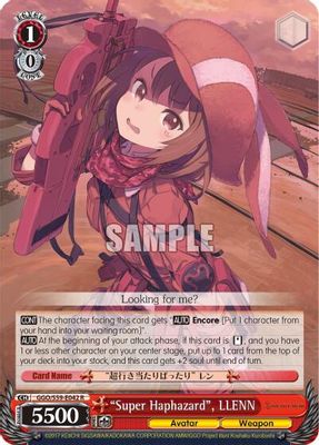 "Super Haphazard", LLENN card image