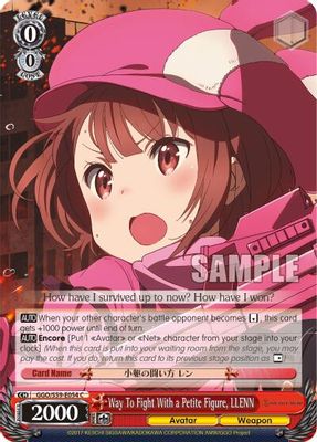 Way To Fight With a Petite Figure, LLENN card image