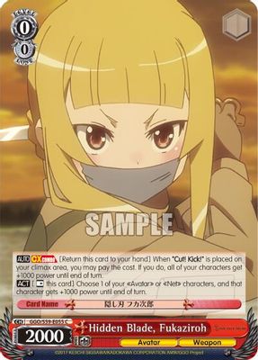 Hidden Blade, Fukaziroh