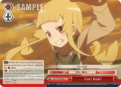 Cut! Kick! card image