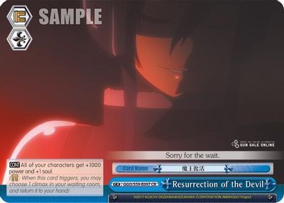 Resurrection of the Devil card image