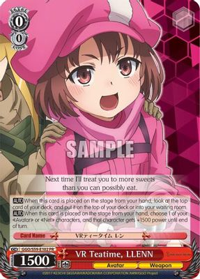 VR Teatime, LLENN card image