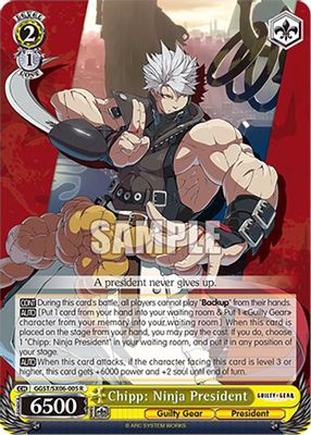 Chipp: Ninja President card image
