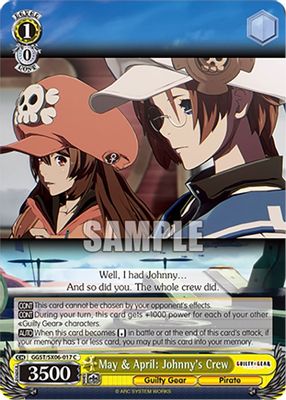 May & April: Johnny's Crew card image