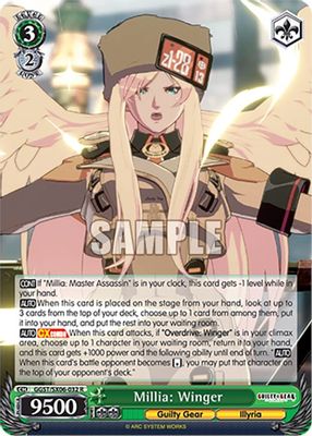 Millia: Winger card image