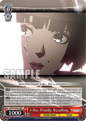 I-No: Finally Recalling card image