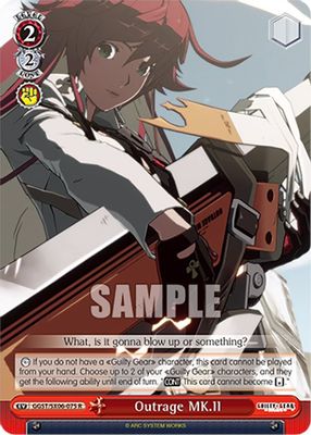 Outrage MK.II card image