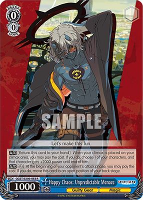 Happy Chaos: Unpredictable Menace card image