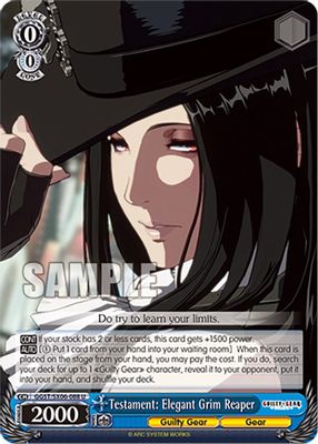Testament: Elegant Grim Reaper card image