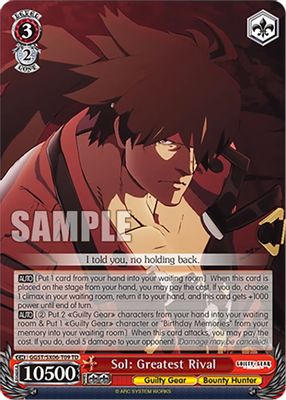 Sol: Greatest Rival card image