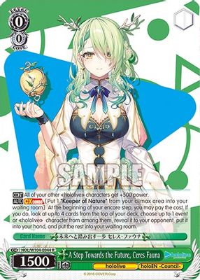A Step Towards the Future, Ceres Fauna card image