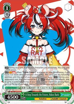 A Step Towards the Future, Hakos Baelz card image