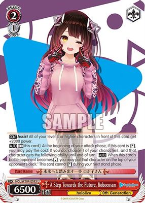 A Step Towards the Future, Robocosan card image