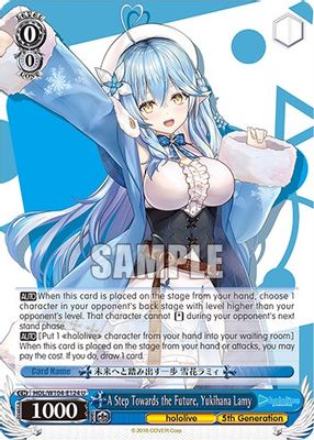 A Step Towards the Future, Yukihana Lamy card image