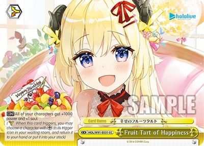 Fruit Tart of Happiness card image