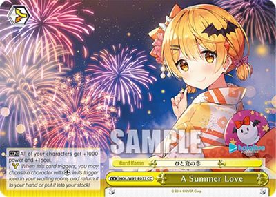 A Summer Love card image