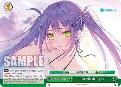 Devilish Eyes card image