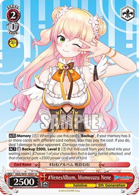 #NenesAlbum, Momosuzu Nene card image