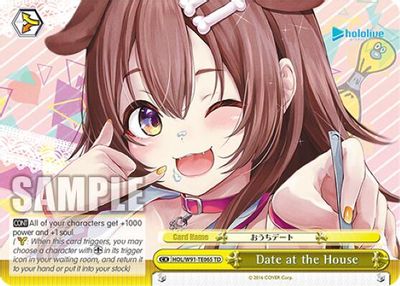 Date at the House card image