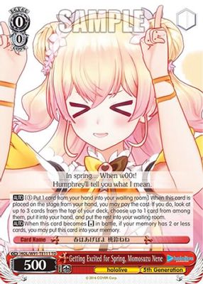 Getting Excited for Spring, Momosuzu Nene