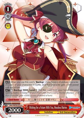 Wishing for a Future With You, Houshou Marine card image