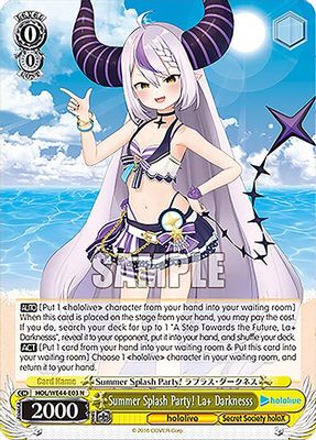 Summer Splash Party! La+ Darknesss