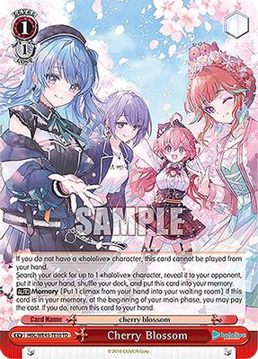 Cherry Blossom card image