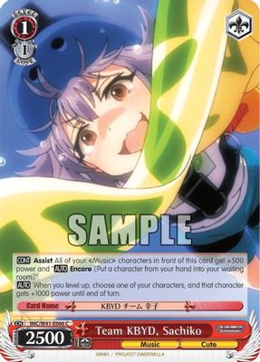 Team KBYD, Sachiko card image