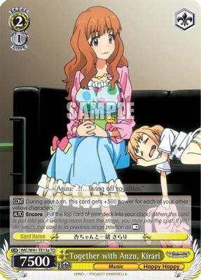 Together with Anzu, Kirari