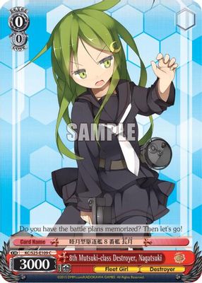 8th Mutsuki-class Destroyer, Nagatsuki card image